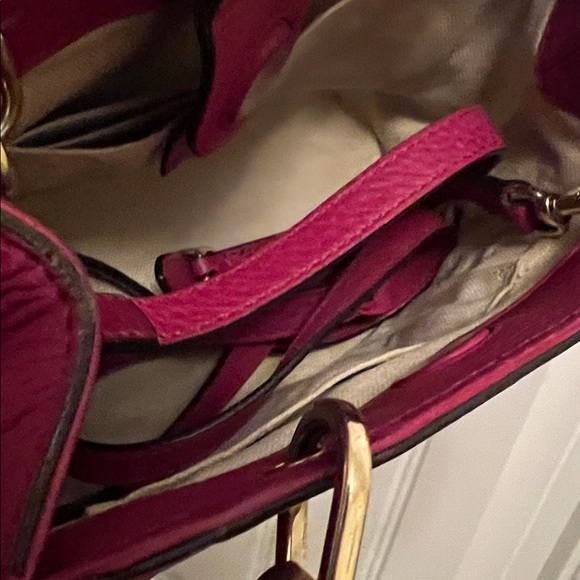 Gucci Pink Leather Bag Mini Size with Bamboo Handles - Picture 12 of 14